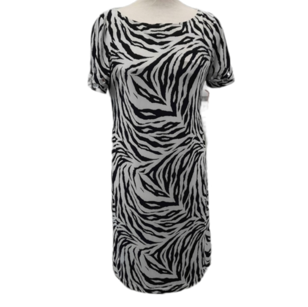 Kelly & Diane Black White Dress